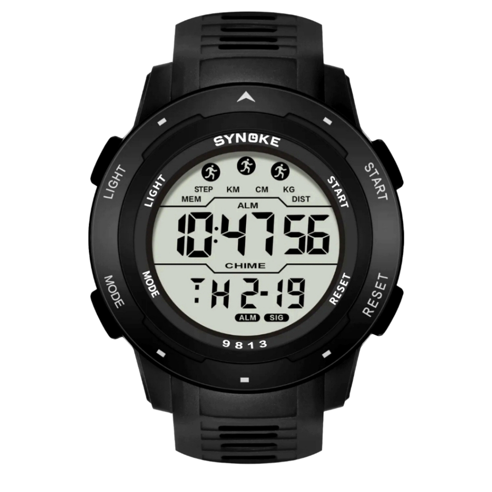 Men Waterproof Digital Sports Watch Military Tactical LED Backlight Wristwatch
